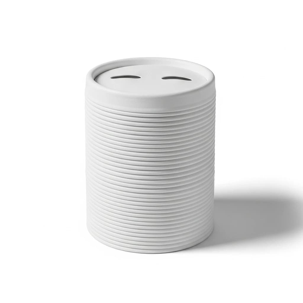 16oz Double Vented Paper Lids for Food Containers | Case of 500