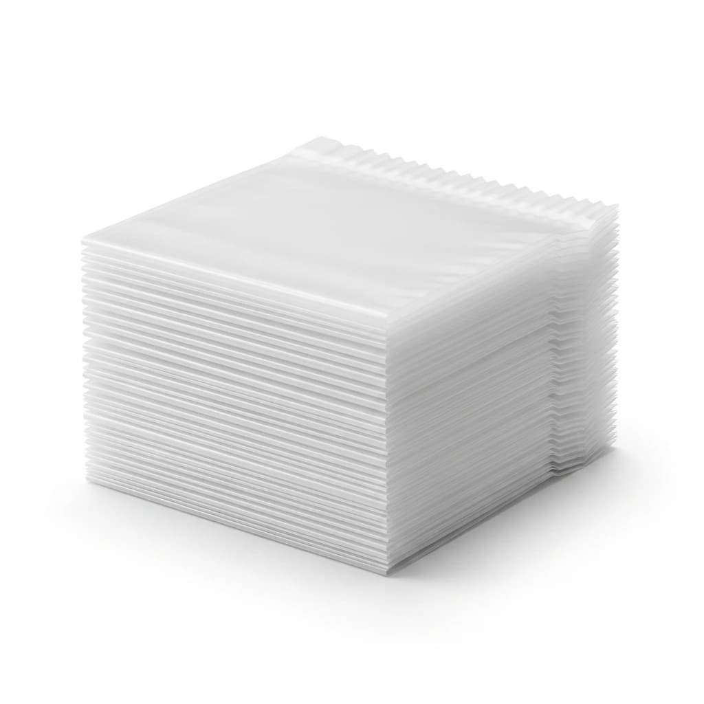 12” x 20” x 4” Clear Gusseted Bread Bags, 1 MIL | Case of 2500