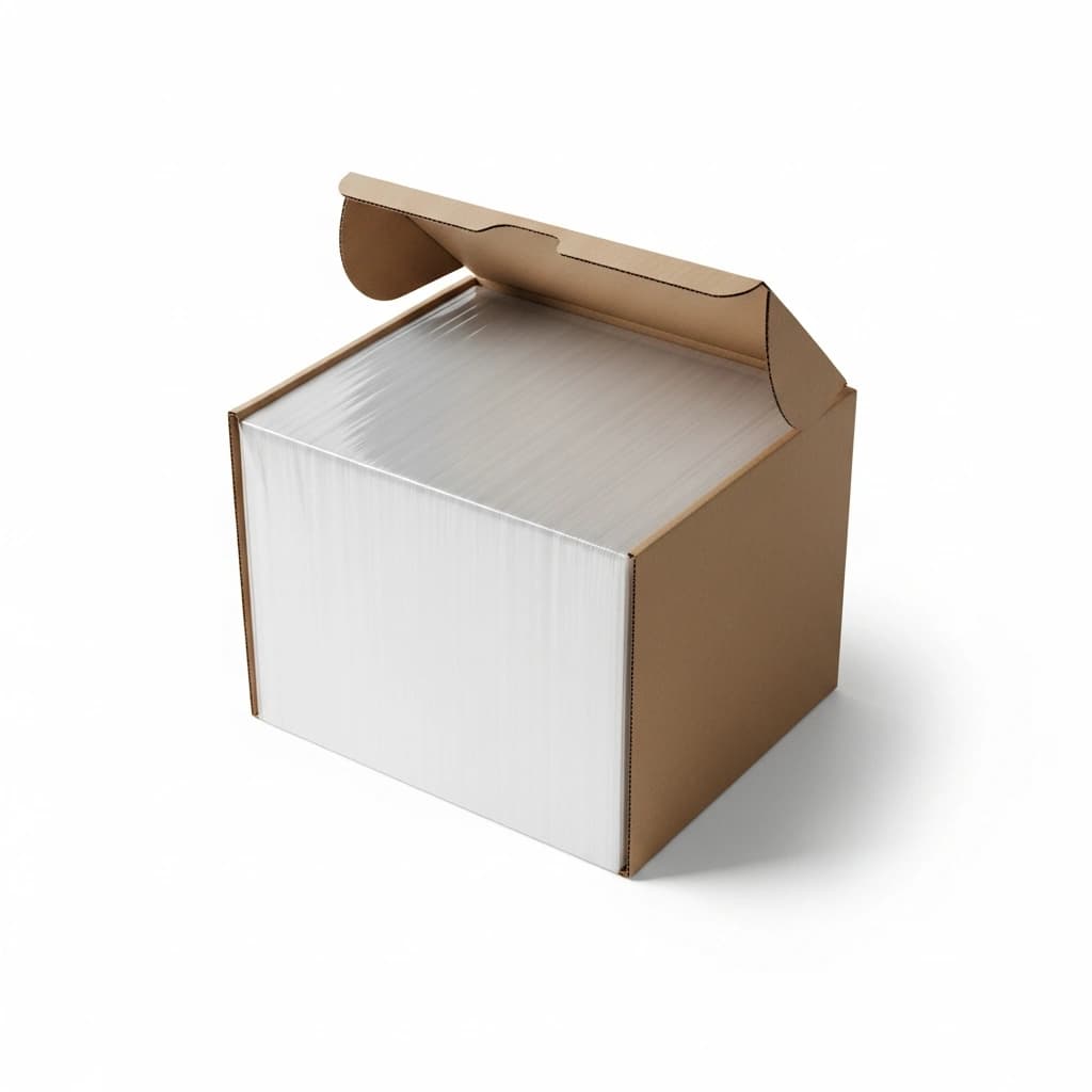 22" x 24" Clear Regular Poly Bags | Commercial Grade | Case of 500