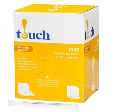 Individually Cello Wrapped Toothpicks | 1000 Pack