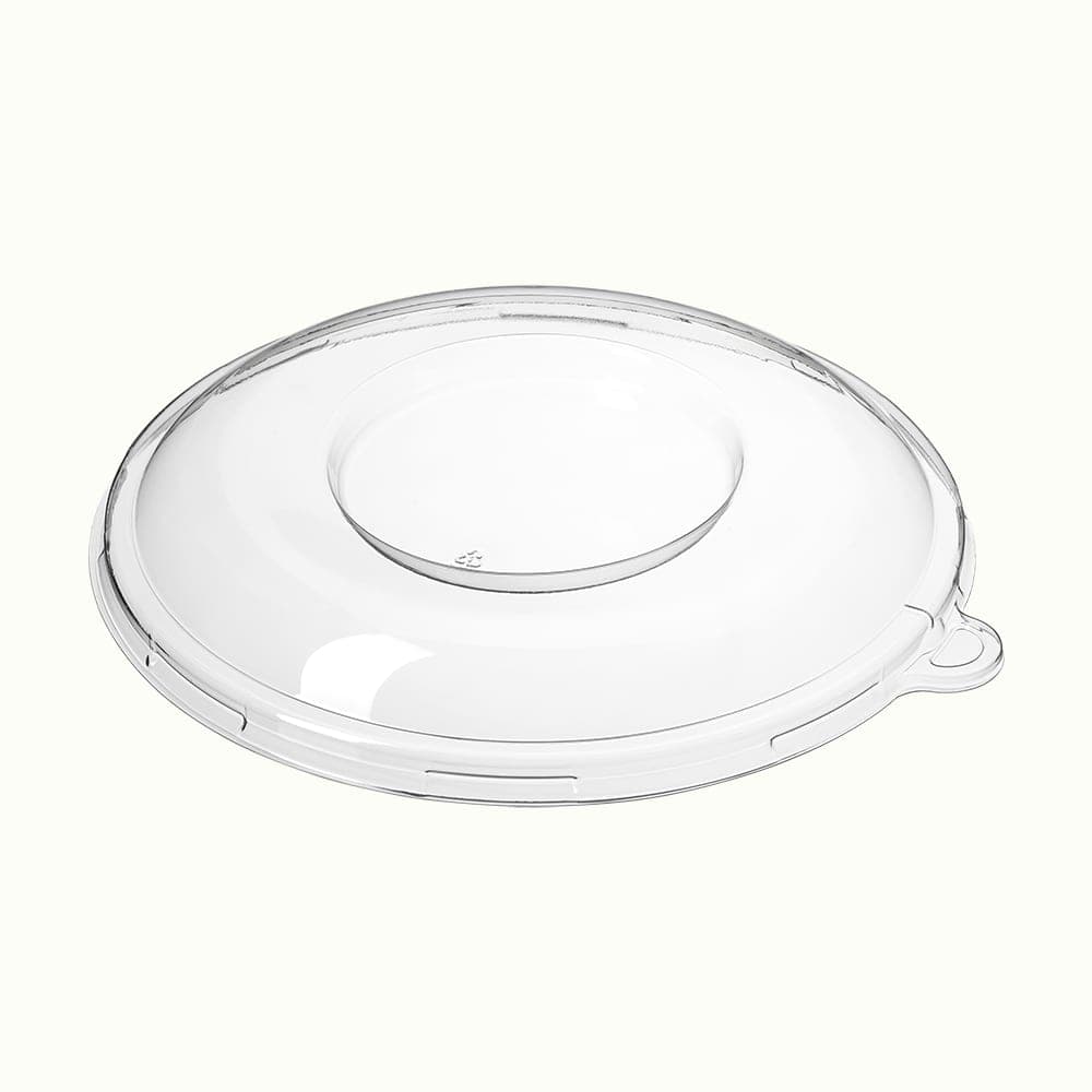PET Dome Lids for 24oz and 32oz Sugarcane Bowls | Bulk Pack of 500