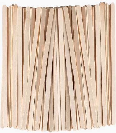 7" Sustainable Wooden Coffee Stir Sticks | Bulk Pack of 1000