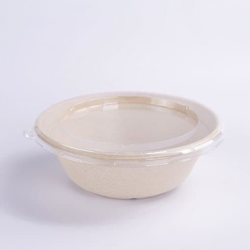 Clear PET Flat Lids for 24oz and 32oz Bowls | Case of 500