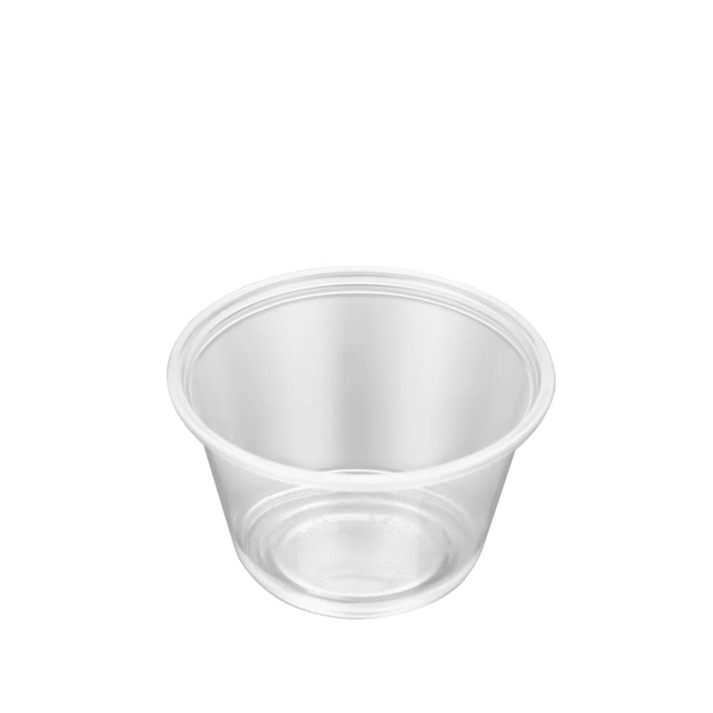 4oz Clear Portion Cups for Sauces and Dips | Bulk Pack of 2500