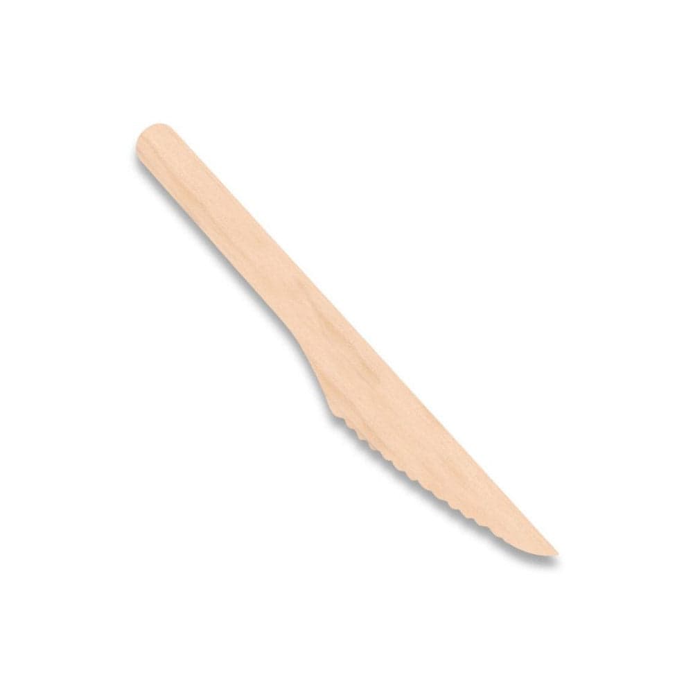 6.3” Eco-Friendly Birchwood Knives | Bulk Pack of 1000
