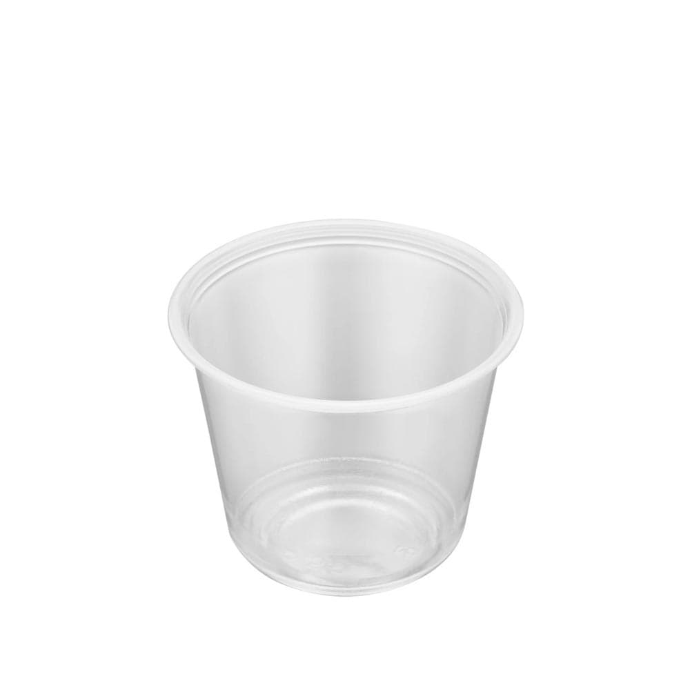 5.5oz Clear PET Portion Cups (Cup Only) | Bulk Case of 2500