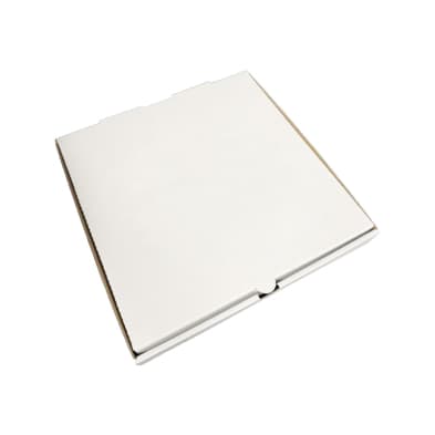12" Premium White Pizza Box | Heavy-Duty Corrugated Packaging | 50 Pack