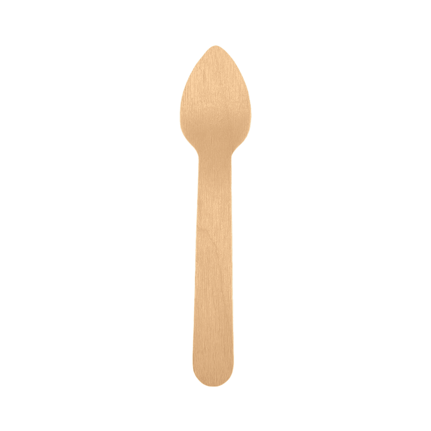 4" Eco-Friendly Wooden Spoon (Compostable & Recyclable) | 2000 Count