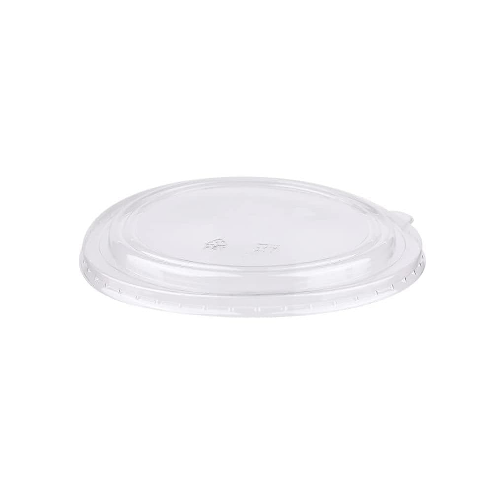 184mm Clear PET Lids for PBK40 Kraft Bowls | Pack of 300