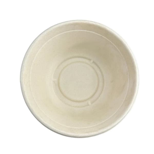 24oz Eco-Friendly Round Bagasse Bowl Base | Pack of 500
