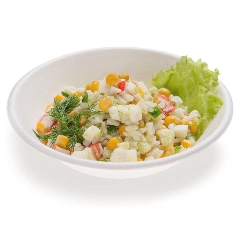 6" Biodegradable Sugarcane Bagasse Bowls | 1000 Piece Bulk Pack