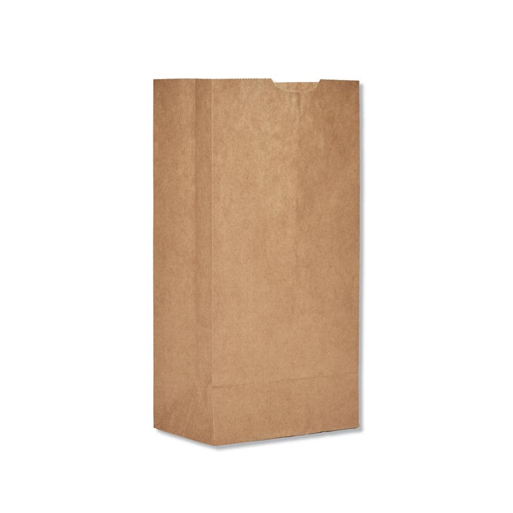 6lb Heavy-Duty Kraft Paper Lunch Bags (5" x 3.25" x 9.75") | Pack of 500